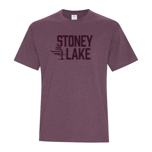 Stoney Lake - Washed Tee (Purple) Thumbnail