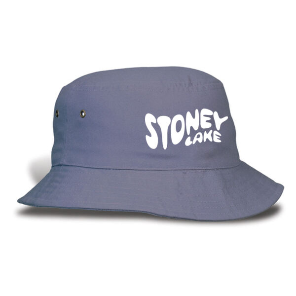 Youth - Stoney Lake Bubble Bucket Hat (White)  Thumbnail