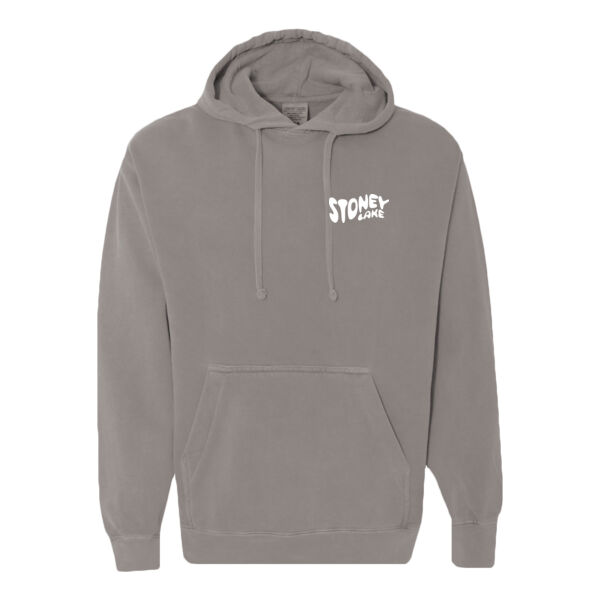 Dyed Hooded Pullover Sweatshirt Thumbnail