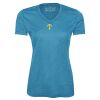 Pro Team Heather Proformance V-Neck Ladies' Tee Thumbnail